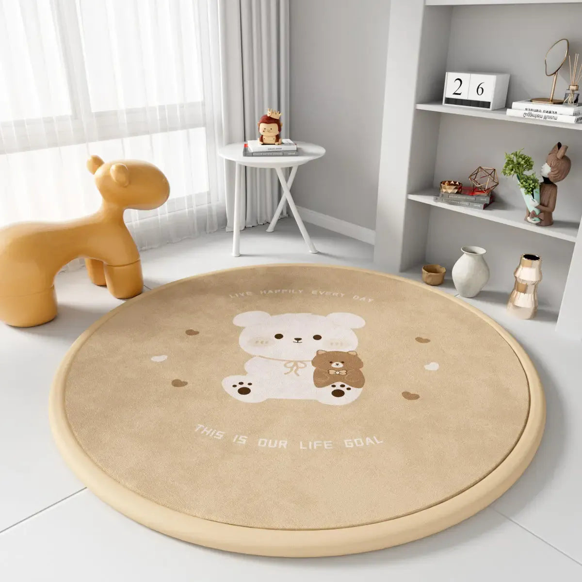 Mon Tapis d'Eveil Tapis d'éveil rond 2,5 cm d'épaisseur