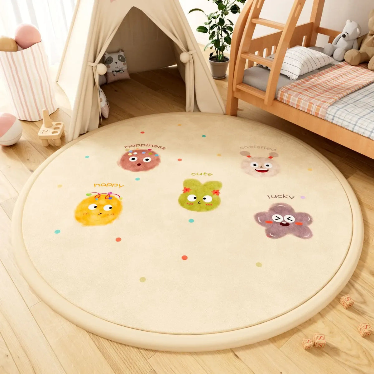 Mon Tapis d'Eveil Tapis d'éveil rond 2,5 cm d'épaisseur