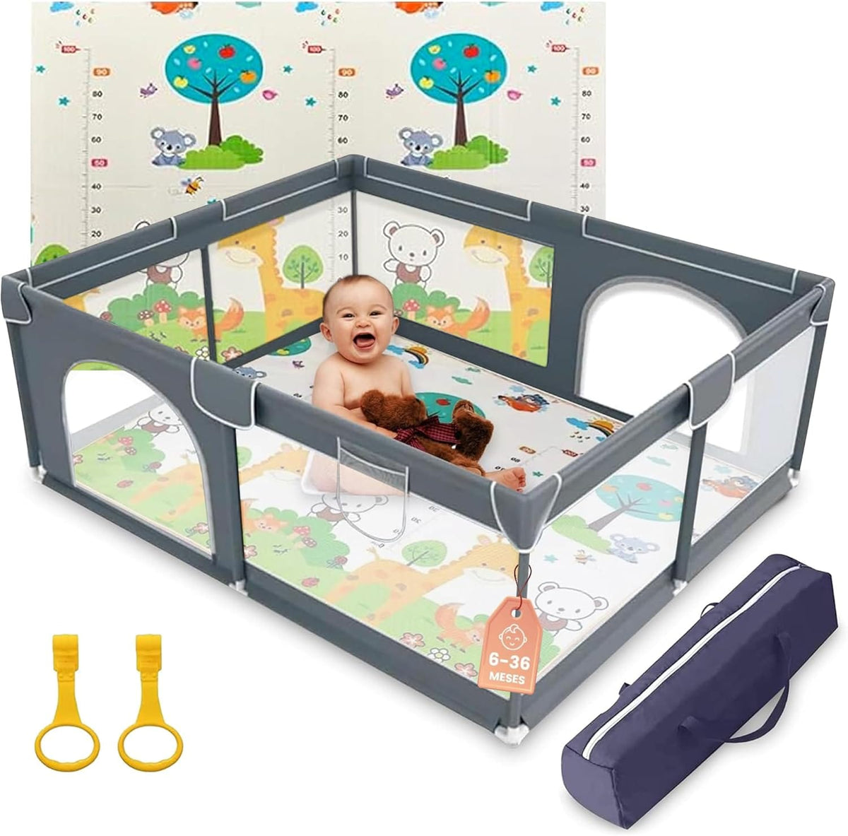 Mon Tapis d'Eveil parc pliable