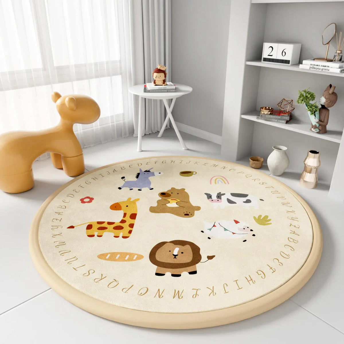 Mon Tapis d'Eveil Tapis d'éveil rond  2,5 cm d'épaisseur