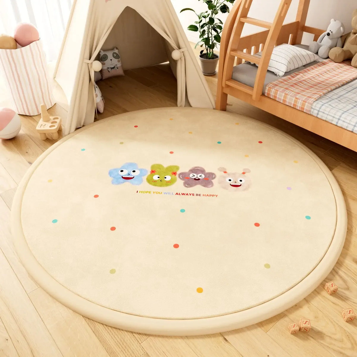 Mon Tapis d'Eveil Tapis d'éveil rond  2,5 cm d'épaisseur